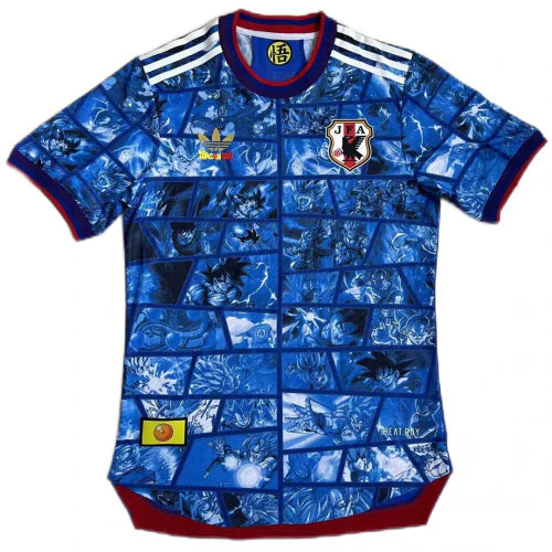 DRAGON BALL x Japan football jersey