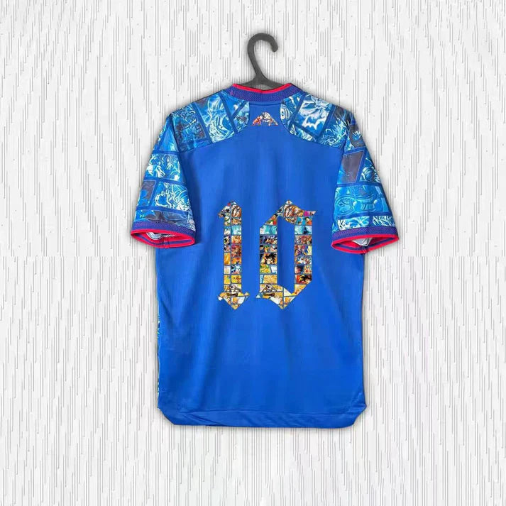 DRAGON BALL x Japan football jersey
