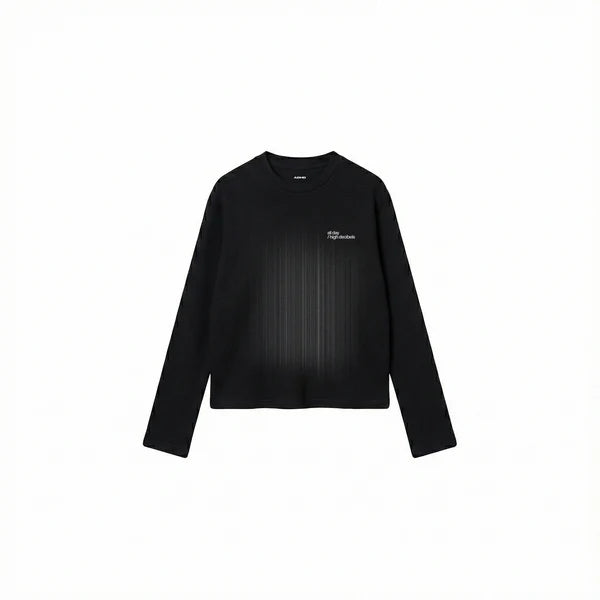music money fashion waffle oversized full sleeve